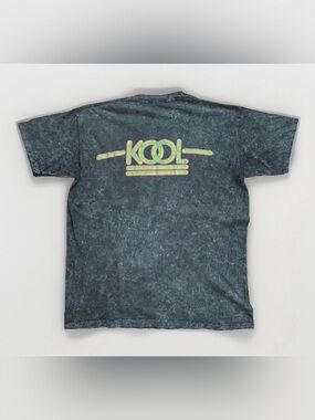 90s Vintage Kool Cigarettes T-Shirt Size XL Tie Dye Acid Wash Distressed USA